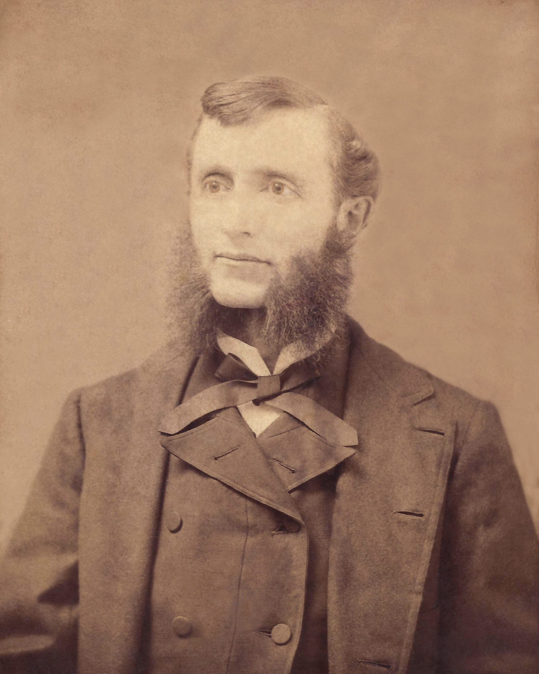 Francis Otto Eggleston, my great-grandfather, circa 1883